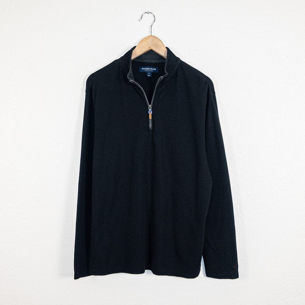 Mizzen+Main Black Men's Sweater